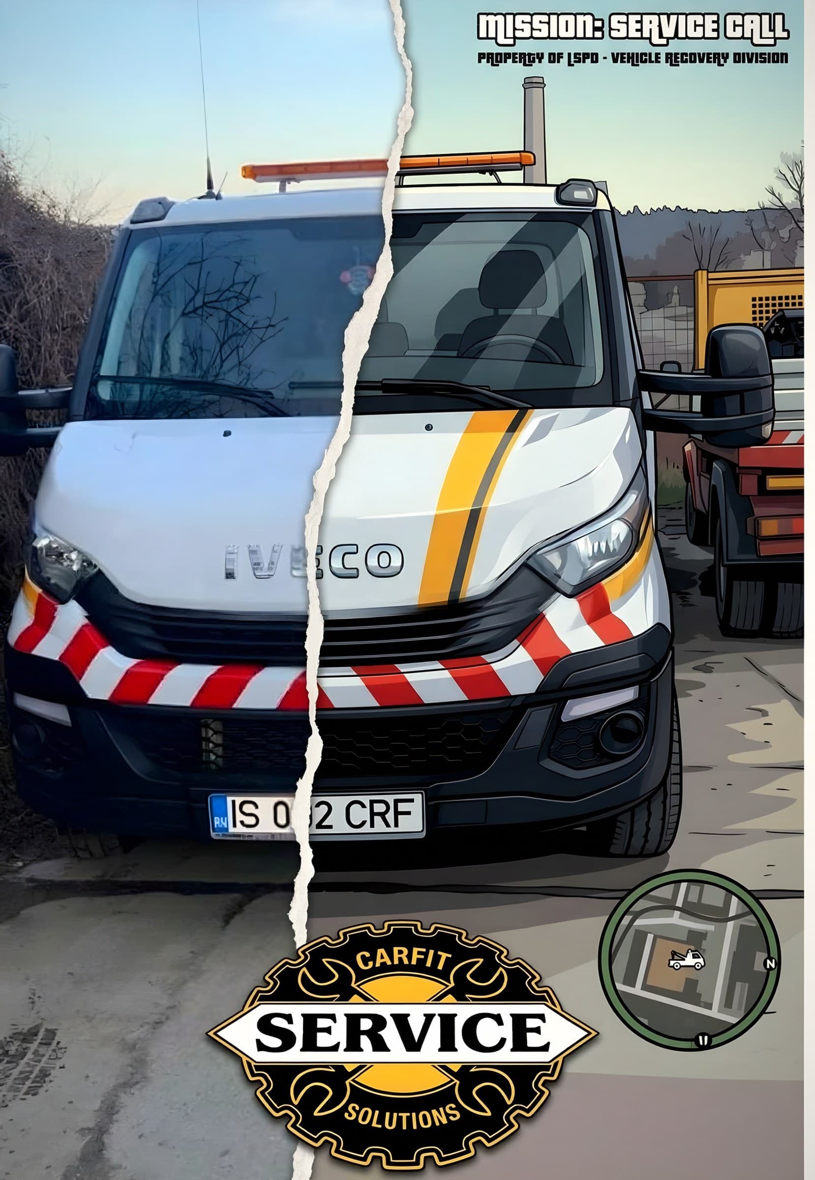 Autoutilitară de tractare Carfit
